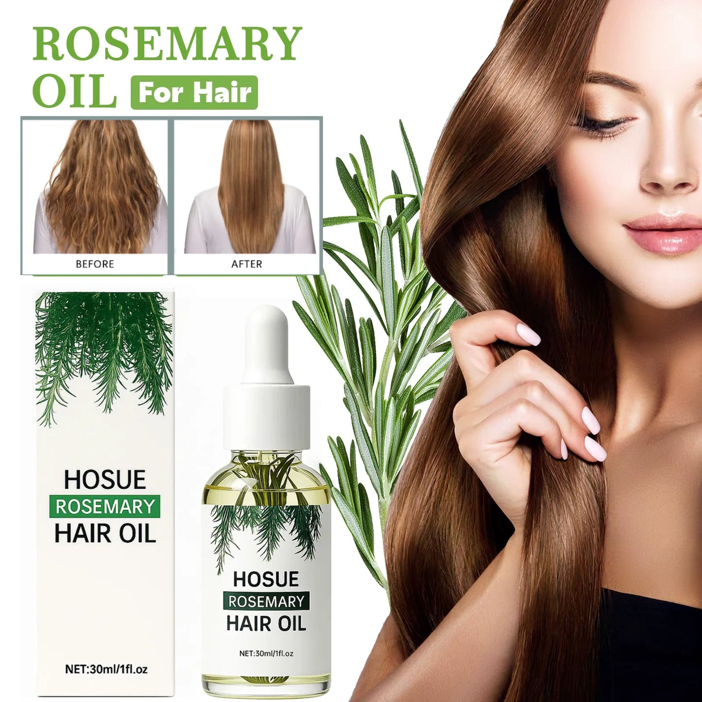 Aceite de Romero para el Cabello (30 ml)